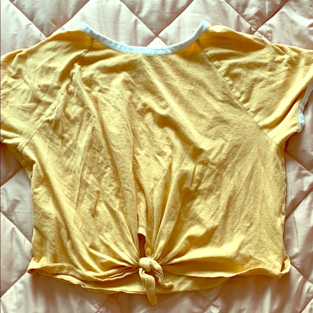 Orange Crop Top
